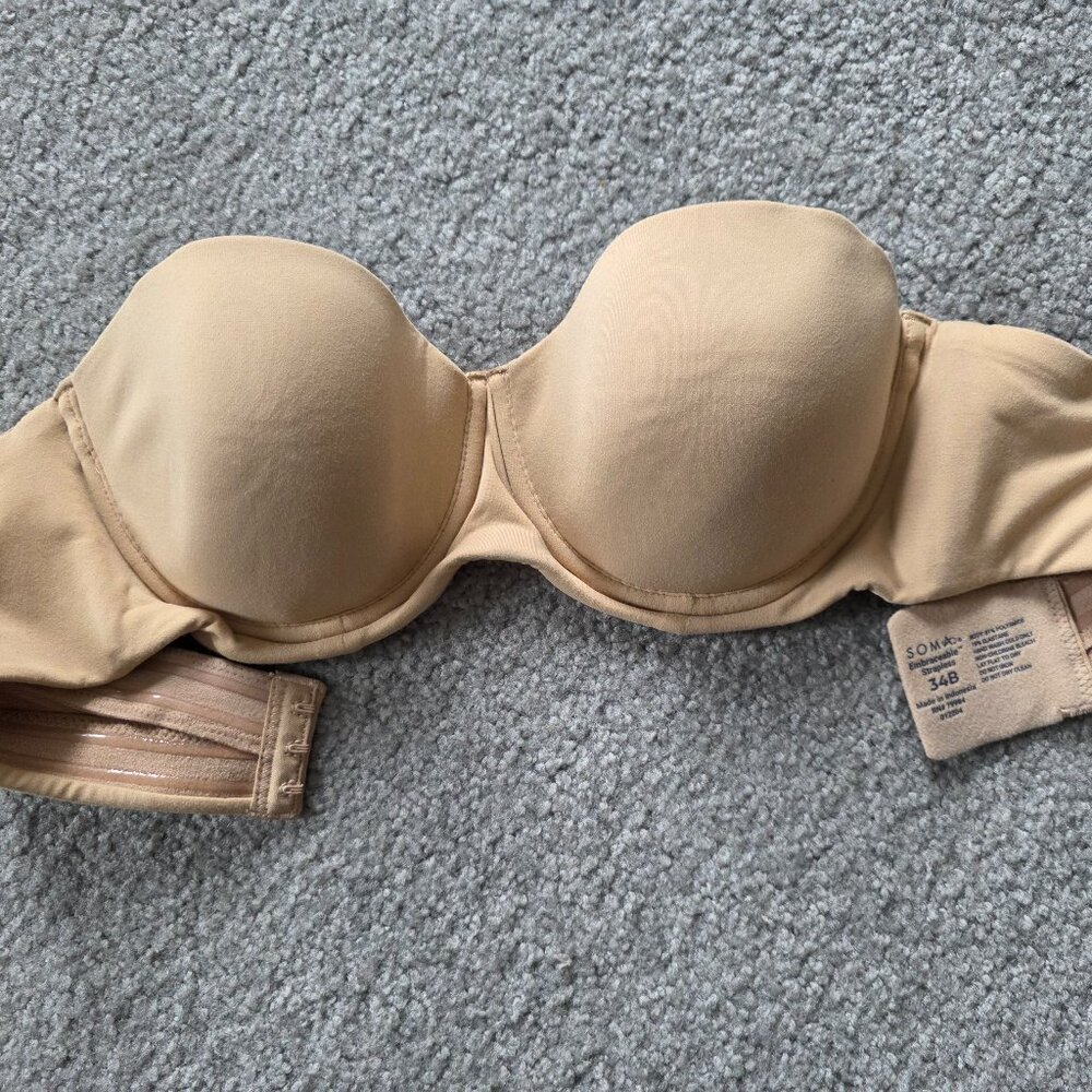SOMA STRAPLESS BRA